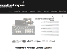 Tablet Screenshot of antelopepico.com